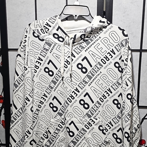 Aeropostale Graphic Hoodie Pullover‎ Size Medium - Picture 2 of 6